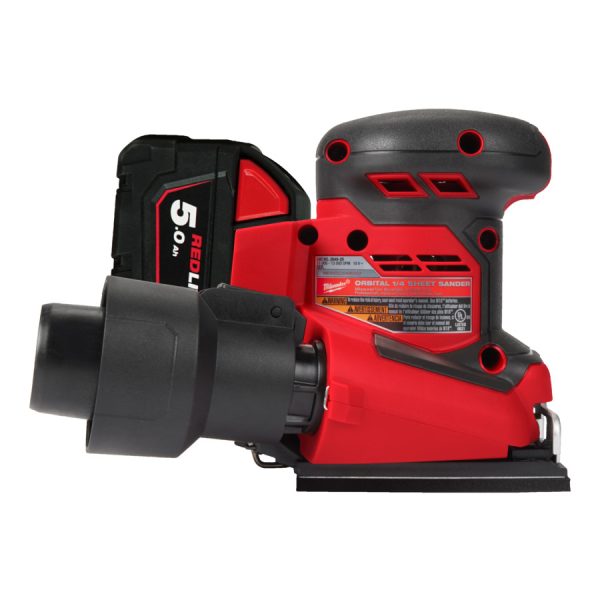 Milwaukee M18BQSS-502B Akku-Schwingschleifer IN2 – Bild 2