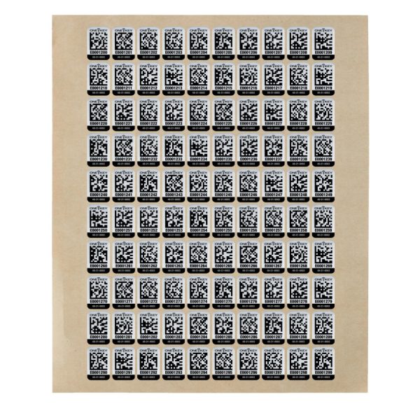 Milwaukee AIDTLP AIDTSM QR-Code Sticker Metall 100 Stück – Bild 2