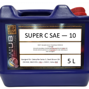 WUBOIL Super M SAE 10 5 Liter