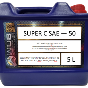 WUBOIL Super M SAE 50 5 Liter
